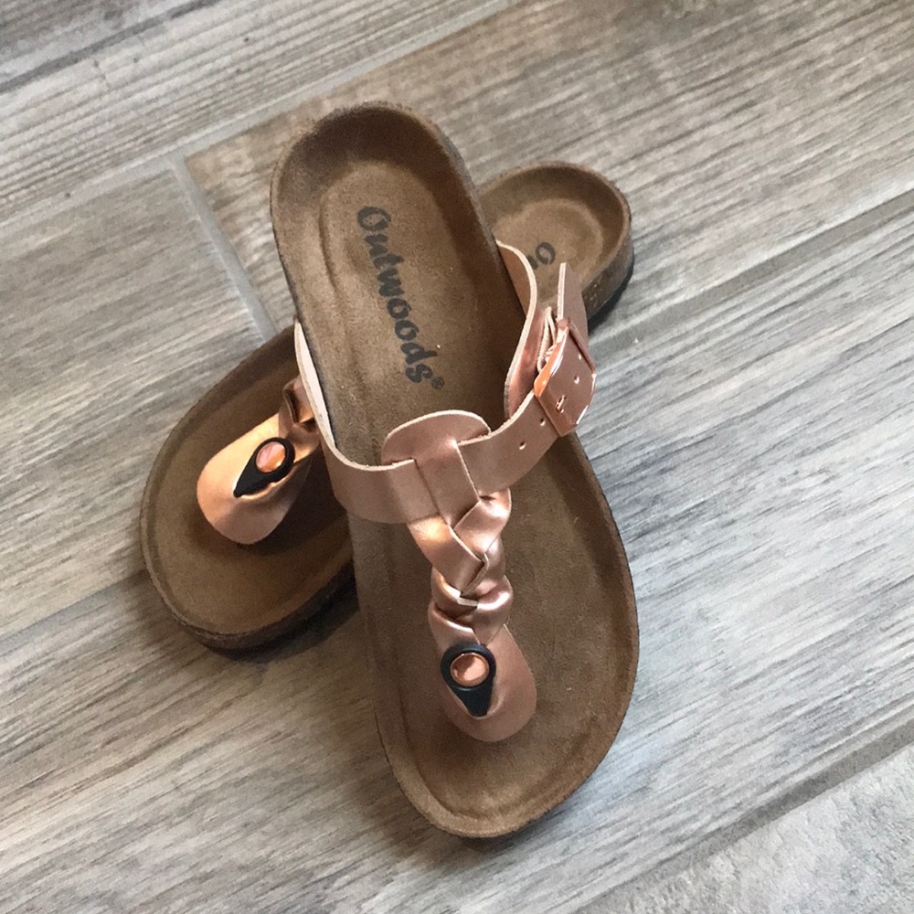 Rose Gold Sandals
